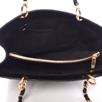 Chanel Caviar Quilted Grand Shopping Tote GST Black 5 of 8