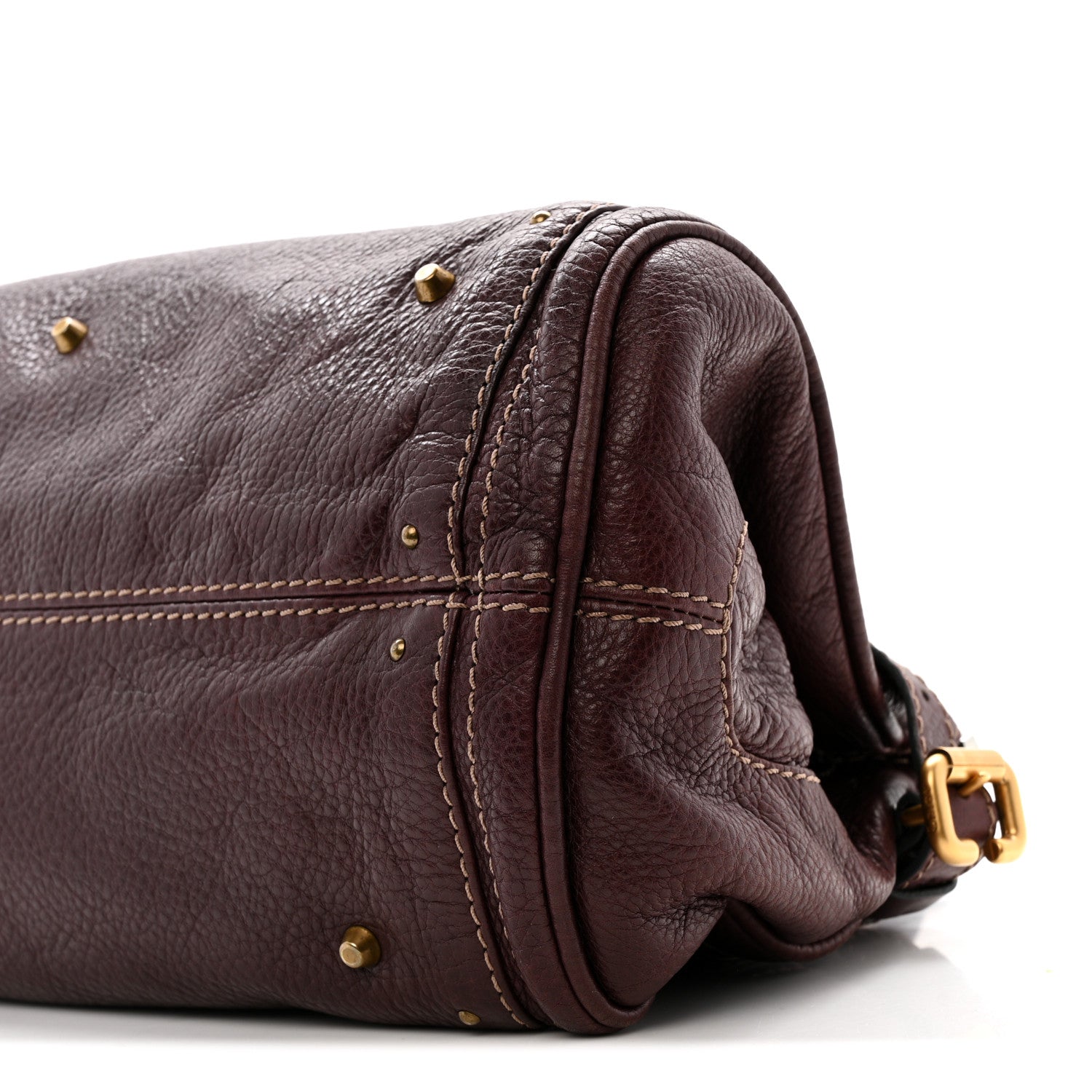 Chloe Calfskin Medium Paddington Satchel Chocolate 10 of 13