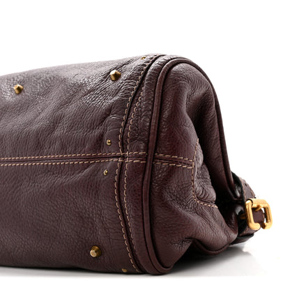 Chloe Calfskin Medium Paddington Satchel Chocolate 10 of 13