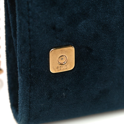 Fendi Velvet F is Fendi Wallet on Chain Blue 17 of 17