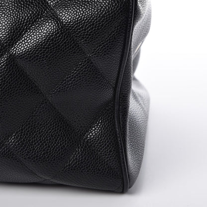 Chanel Caviar Quilted CC Tote Black 9 of 15
