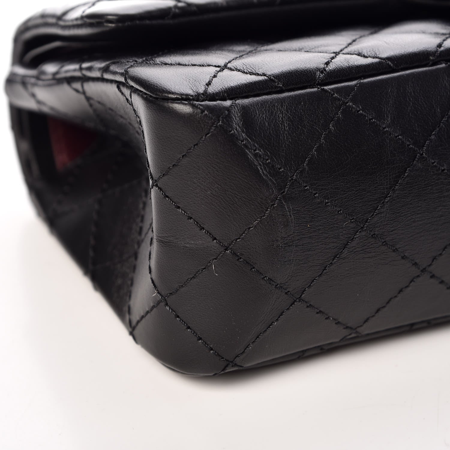 Chanel Aged Calfskin Quilted 2.55 Reissue 225 Flap Black 5 of 12
