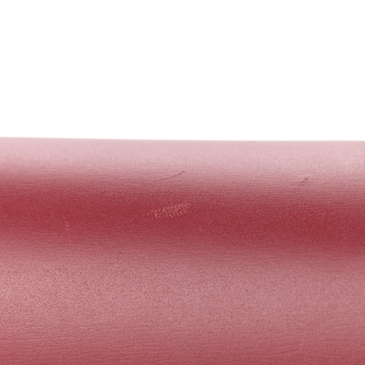 Box Calfskin Medium Classic Box Flap Bag Red