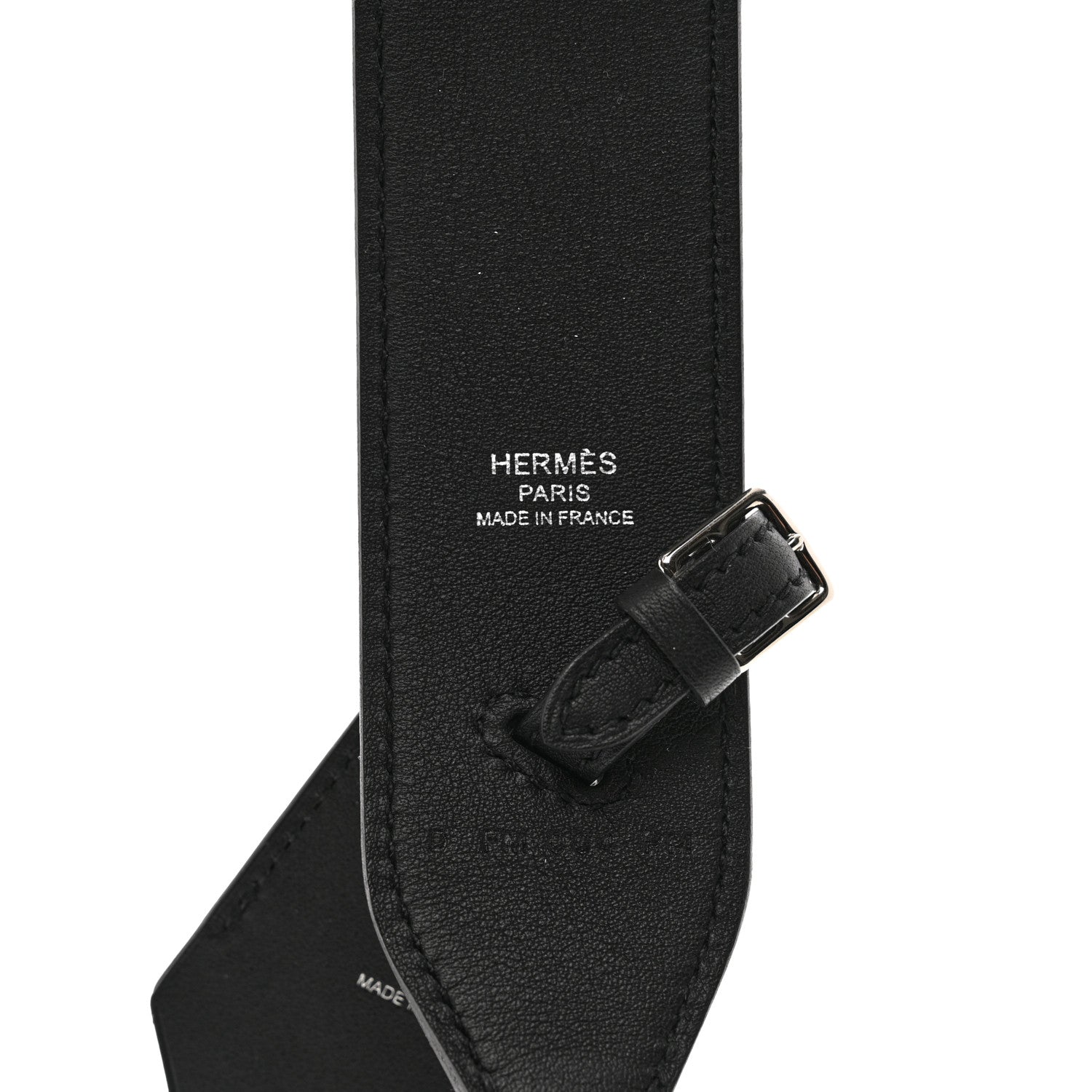 Hermes Swift 38mm Etiquette Shoulder Strap Black 3 of 4