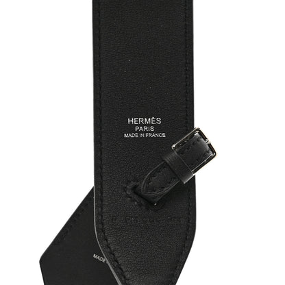 Hermes Swift 38mm Etiquette Shoulder Strap Black 3 of 4