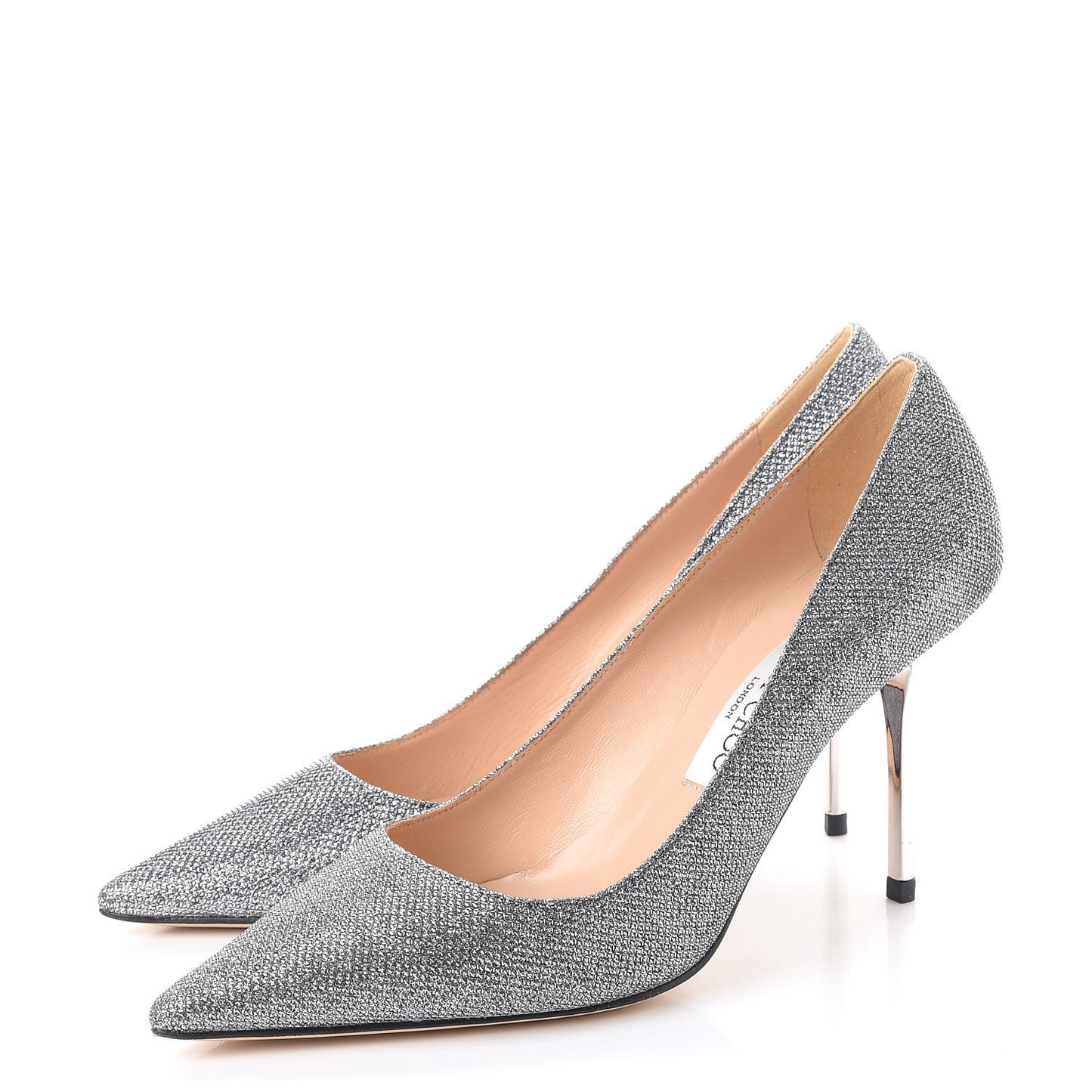 Glitter Lame Abel Pumps 39 Anthracite