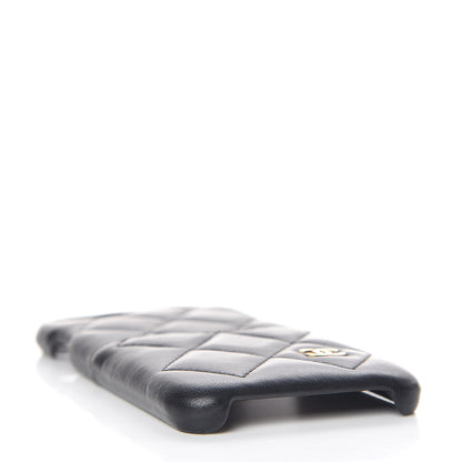 Chanel Lambskin Quilted iPhone 7/8 Coco Tech Case Black 4 of 8