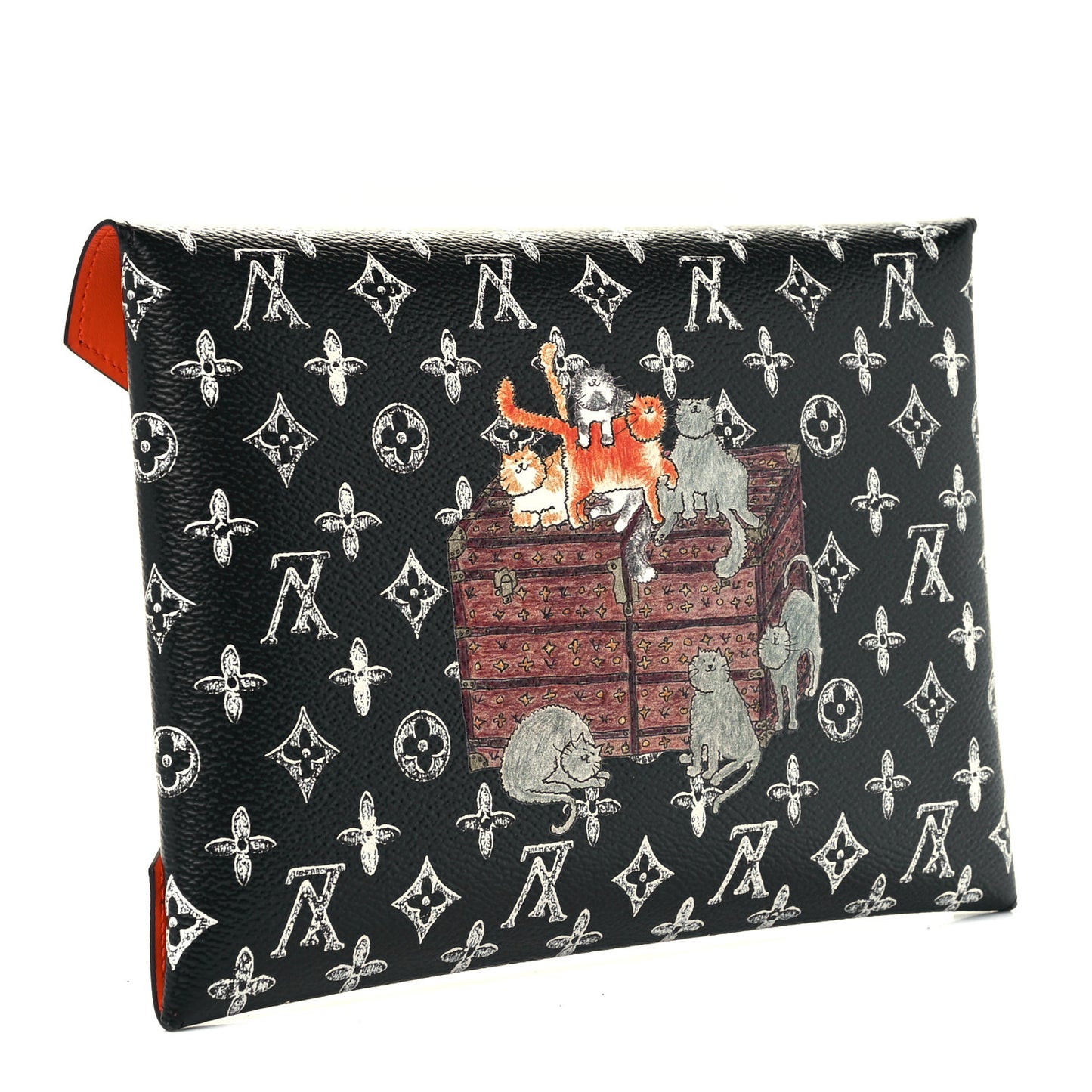 Catogram Kirigami Pochette Set Black