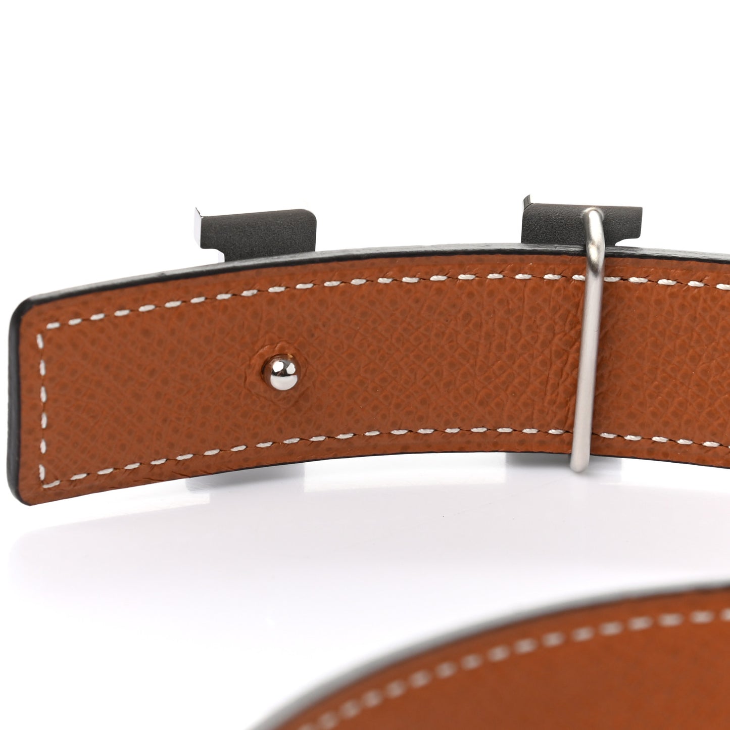 Swift Epsom 24mm Constance H Belt 80 Black Gold