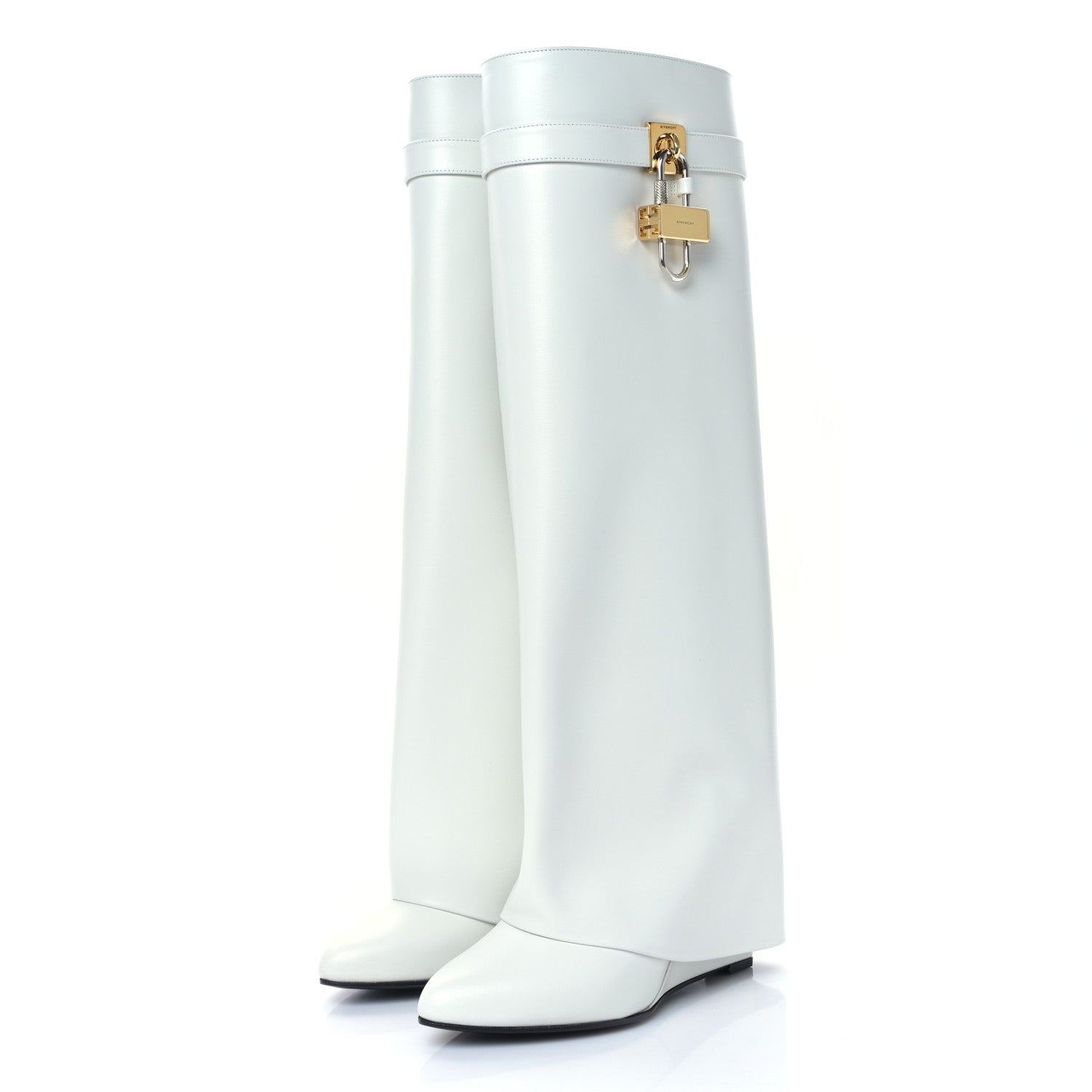 Givenchy Box Calfskin Shark Lock Pant Boots 38.5 3 of 7