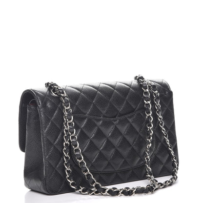 Chanel Caviar Quilted Medium Double Flap Black 4 of 9