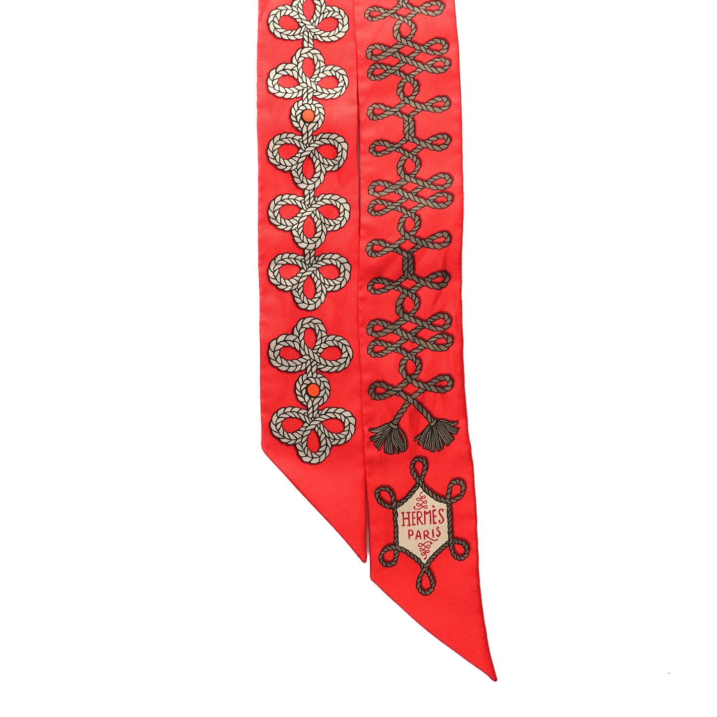 Silk Galons Et Brandebourg Twilly Rouge Bronze Mastic