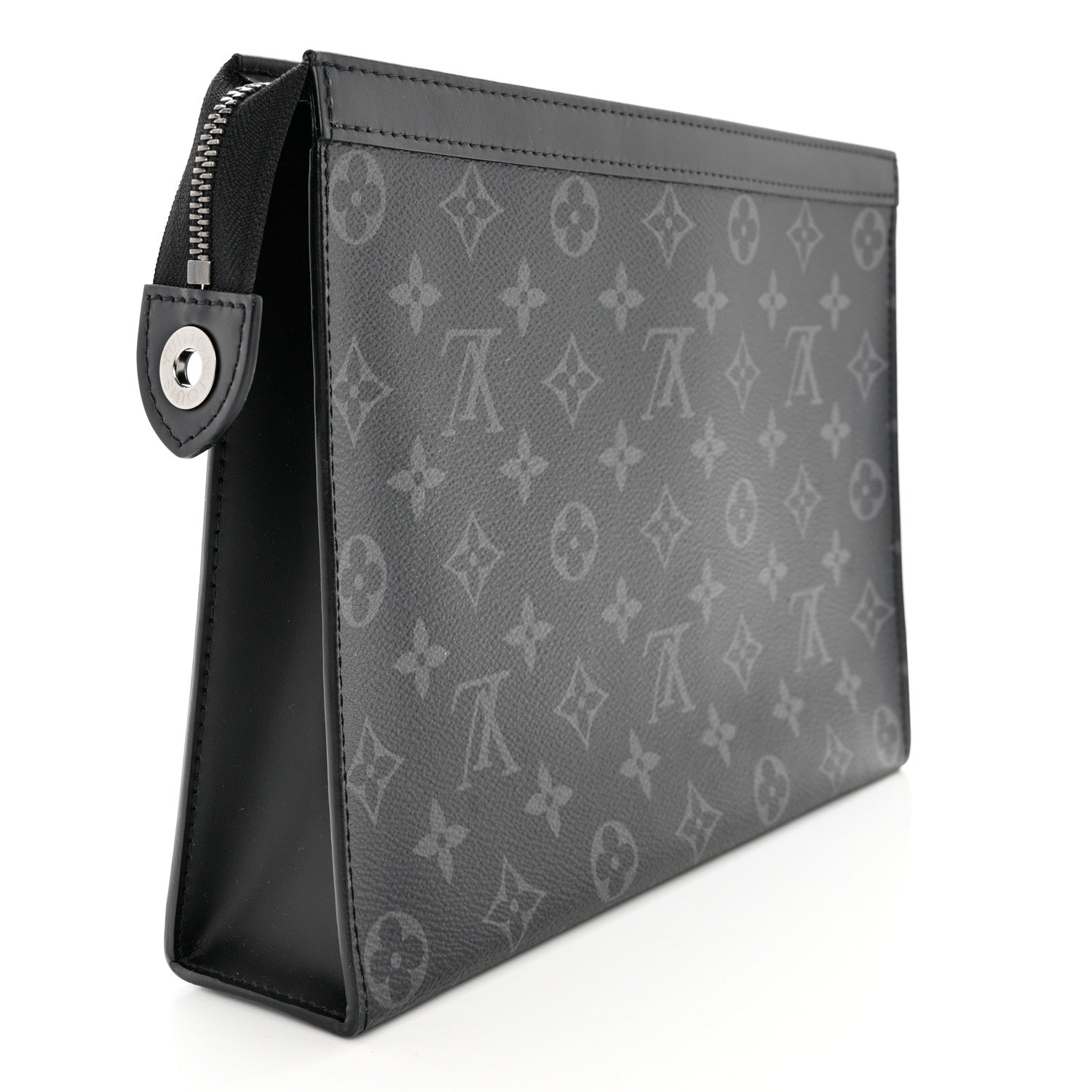 Louis Vuitton Monogram Eclipse Pochette Voyage MM 3 of 8