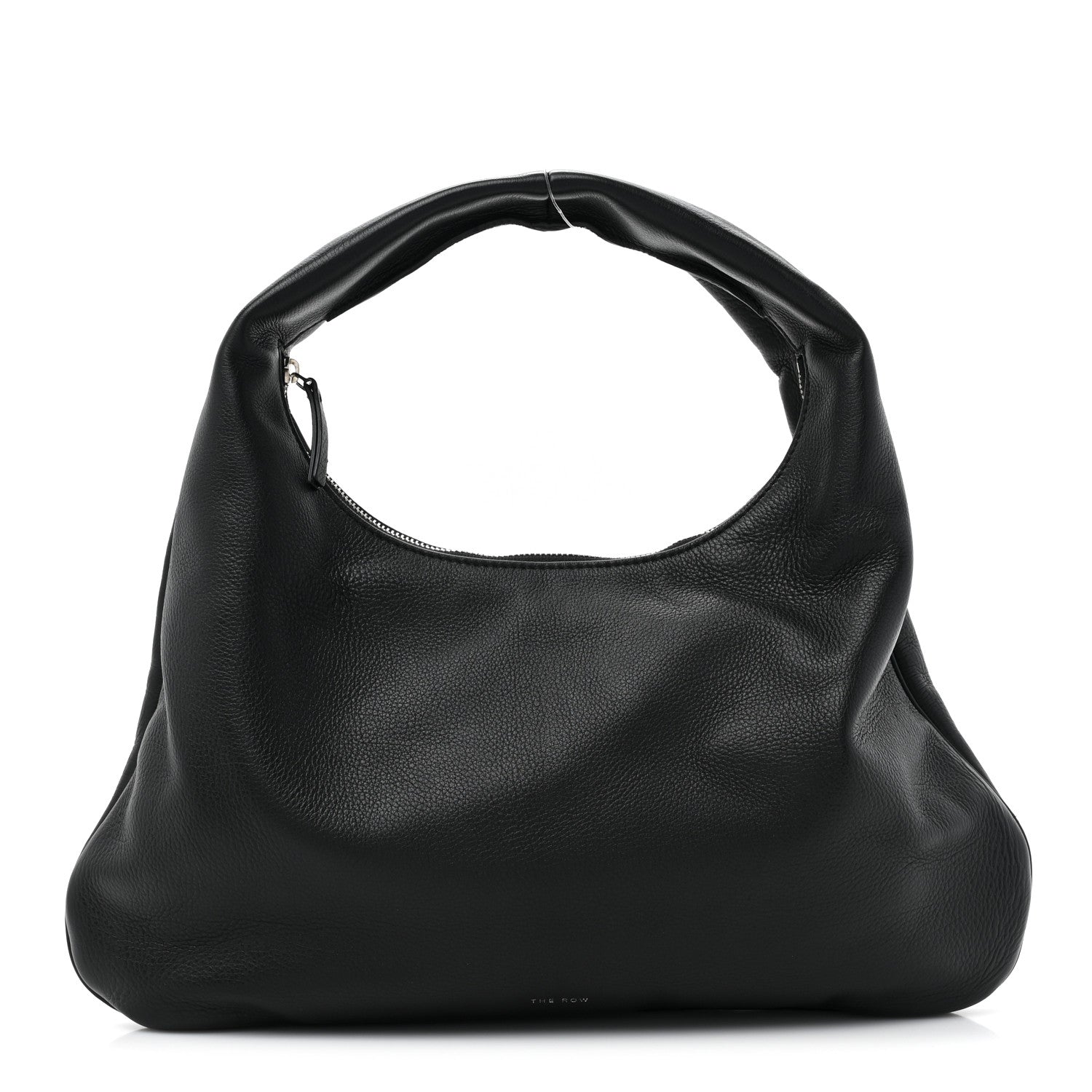 The Row Grained Calfskin Small Everyday Shoulder Bag Black 1 of 9