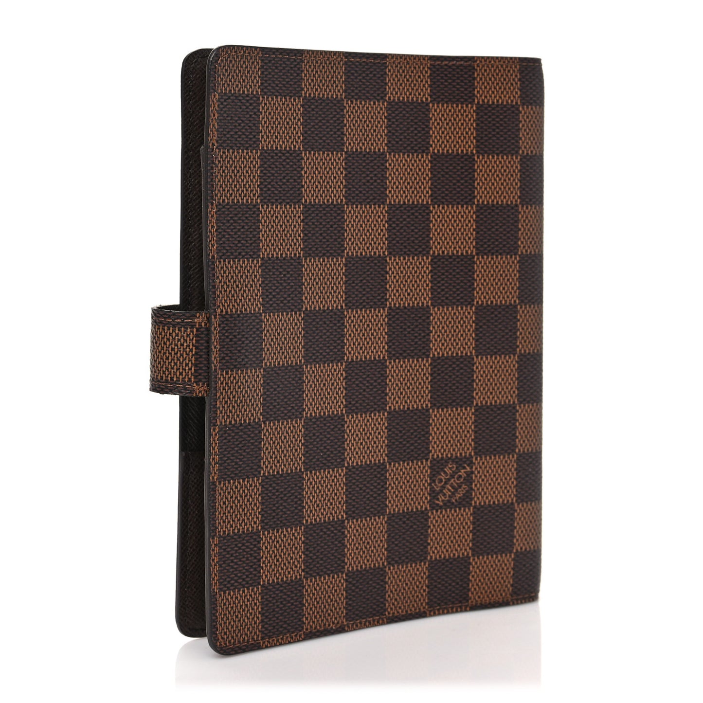 Damier Ebene Medium Ring Agenda Cover