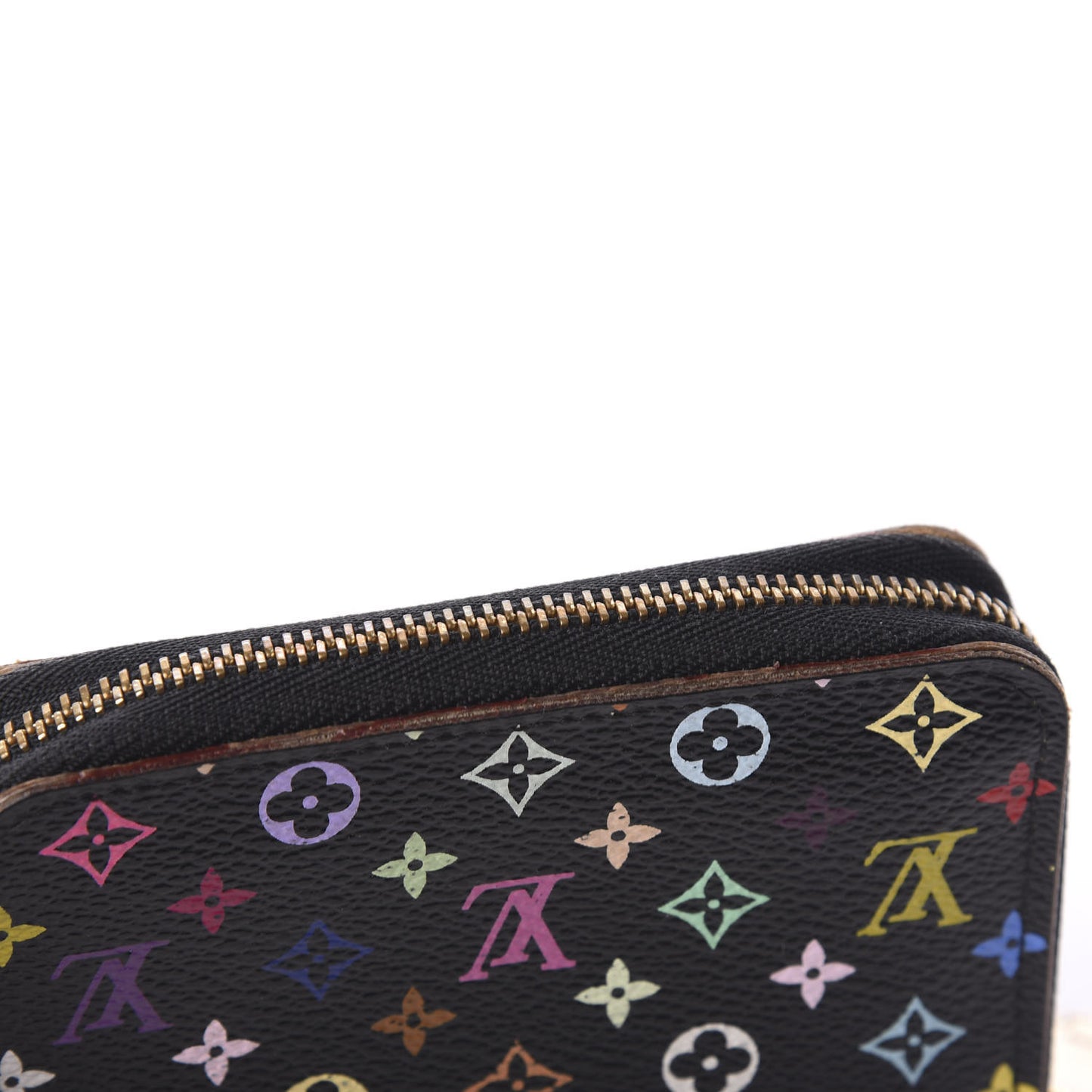 Monogram Multicolor Zippy Coin Purse Black Grenade