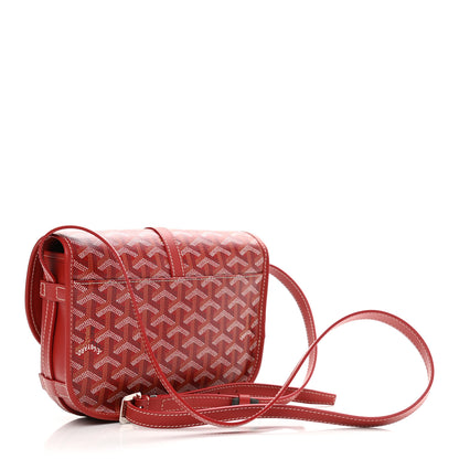 Goyard Goyardine Belvedere II PM Messenger Bag Red 3 of 9