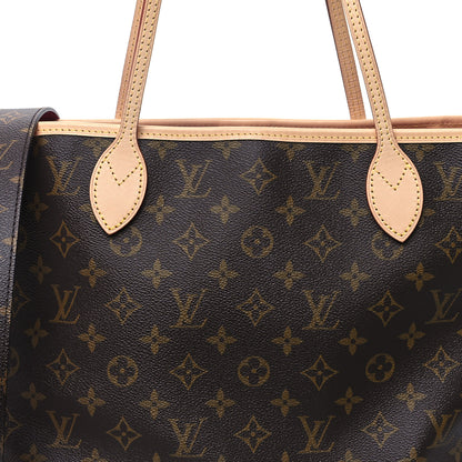 Louis Vuitton Monogram Inside Out Neverfull Bandouliere MM Rose Pondichery 7 of 15