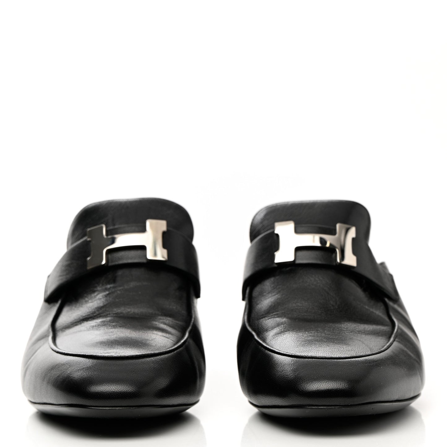 Goatskin Paradis Mules 39 Black