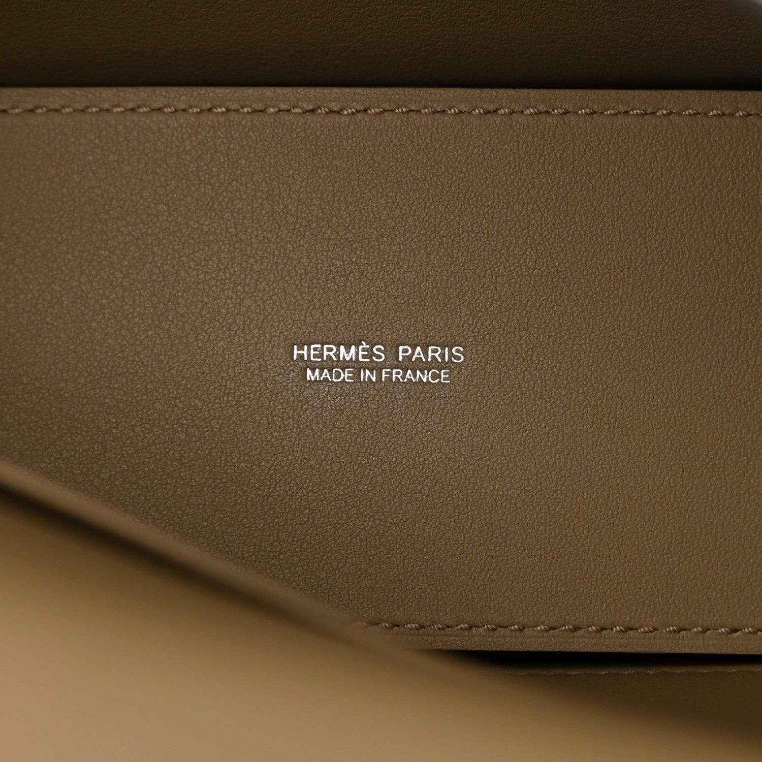 Hermes Swift Kelly Danse Anate Fringed Belt Bag Beige Marfa 7 of 12