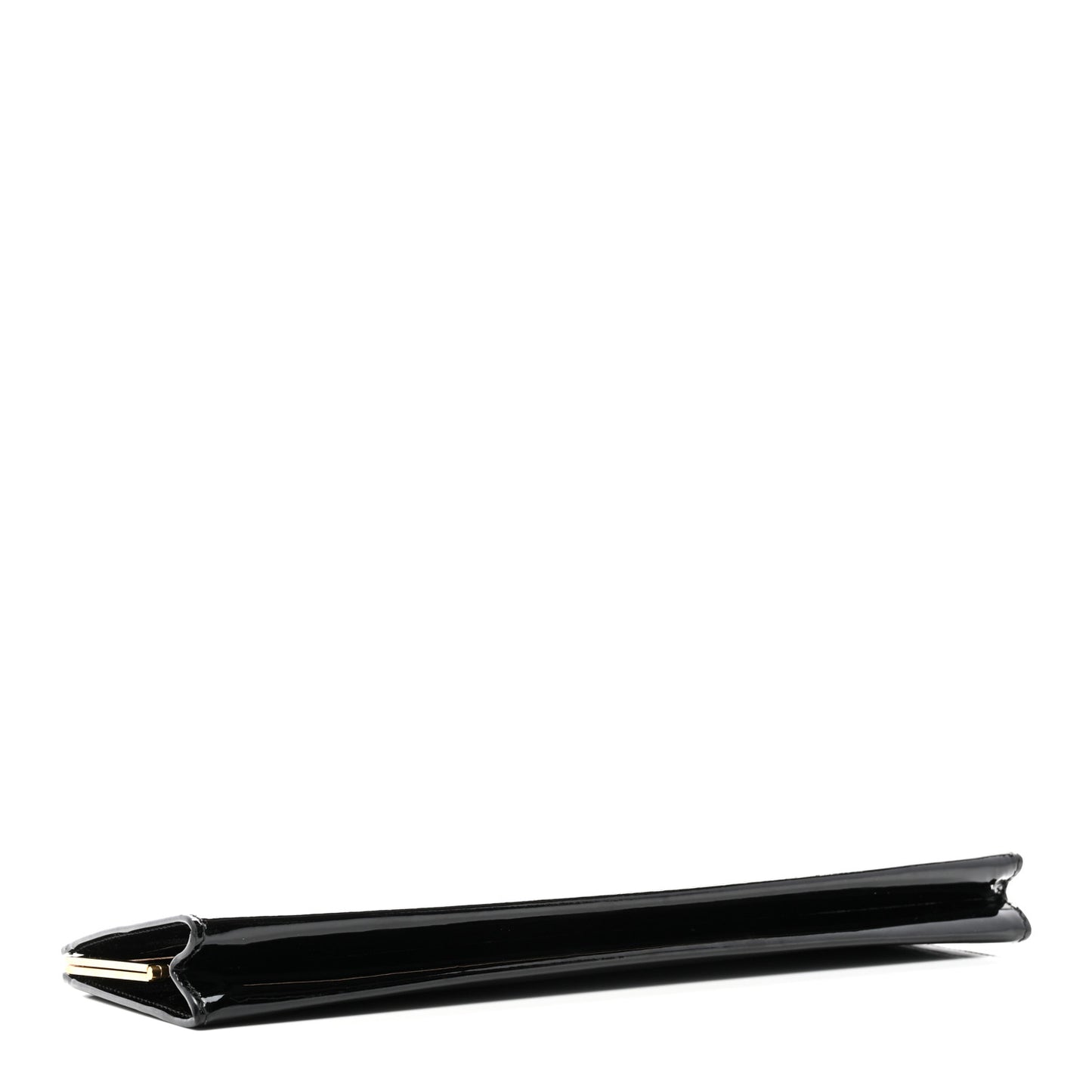 Patent Midnight Clutch Black