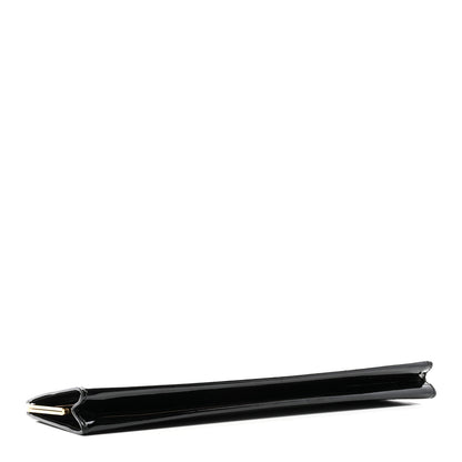 Saint Laurent Patent Midnight Clutch Black 4 of 7