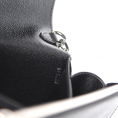 Louis Vuitton Epi Twist Chain Wallet Black 9 of 11