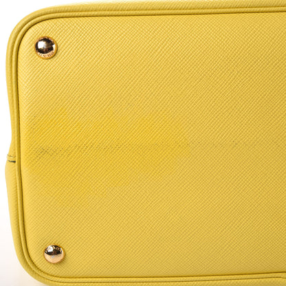 Prada Saffiano Cuir Large Double Bag Girasole 17 of 18