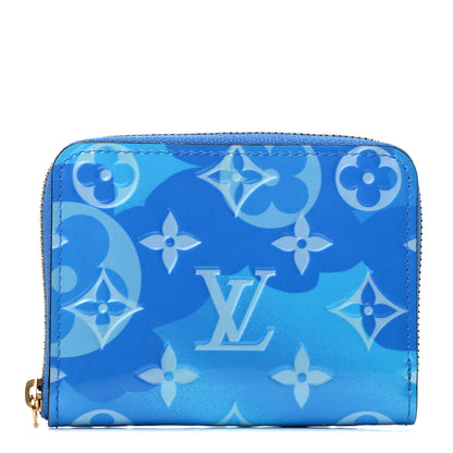 Louis Vuitton Vernis Valentine Zippy Coin Purse Blue 1 of 7
