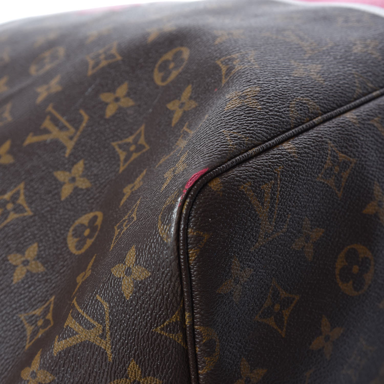 Louis Vuitton Monogram My LV Heritage Neverfull GM Fuchsia White 16 of 19