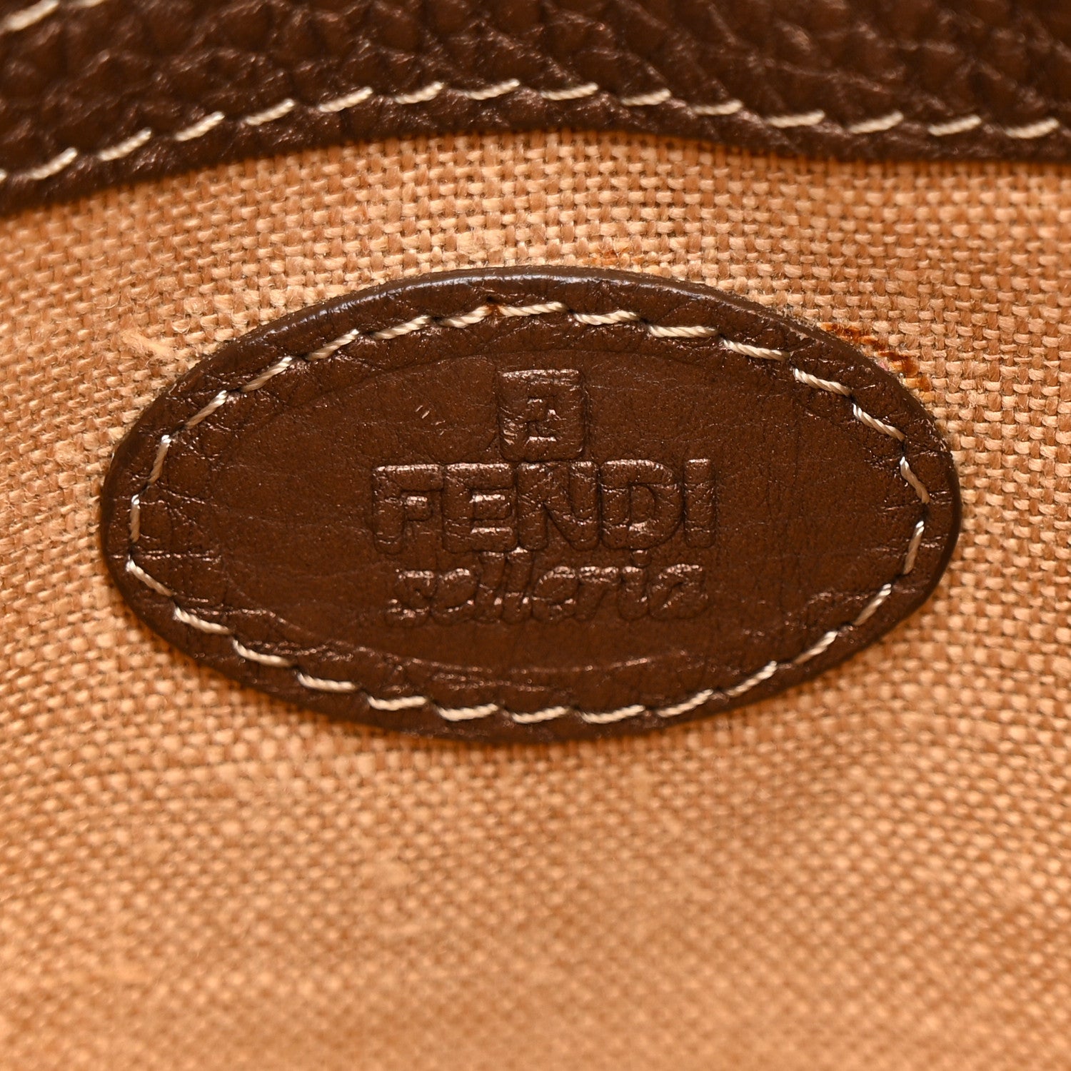 Fendi Cuoio Romano Selleria Messenger Bronze 6 of 18