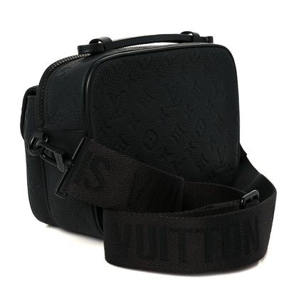 Louis Vuitton Taurillon Monogram S Lock Messenger Black 3 of 10