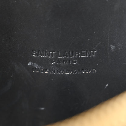 Saint Laurent Raffia Sac Round Black 6 of 10