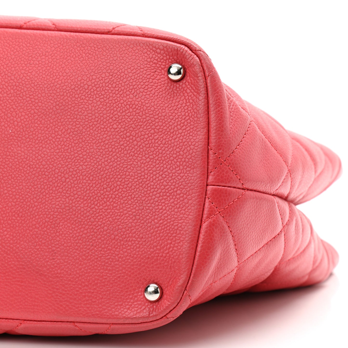 Caviar Quilted Timeless CC Soft Tote Pink