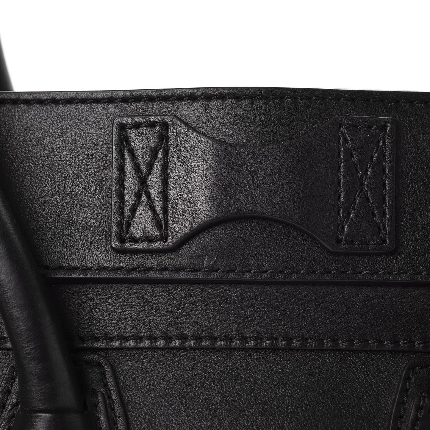 Smooth Calfskin Mini Luggage Black