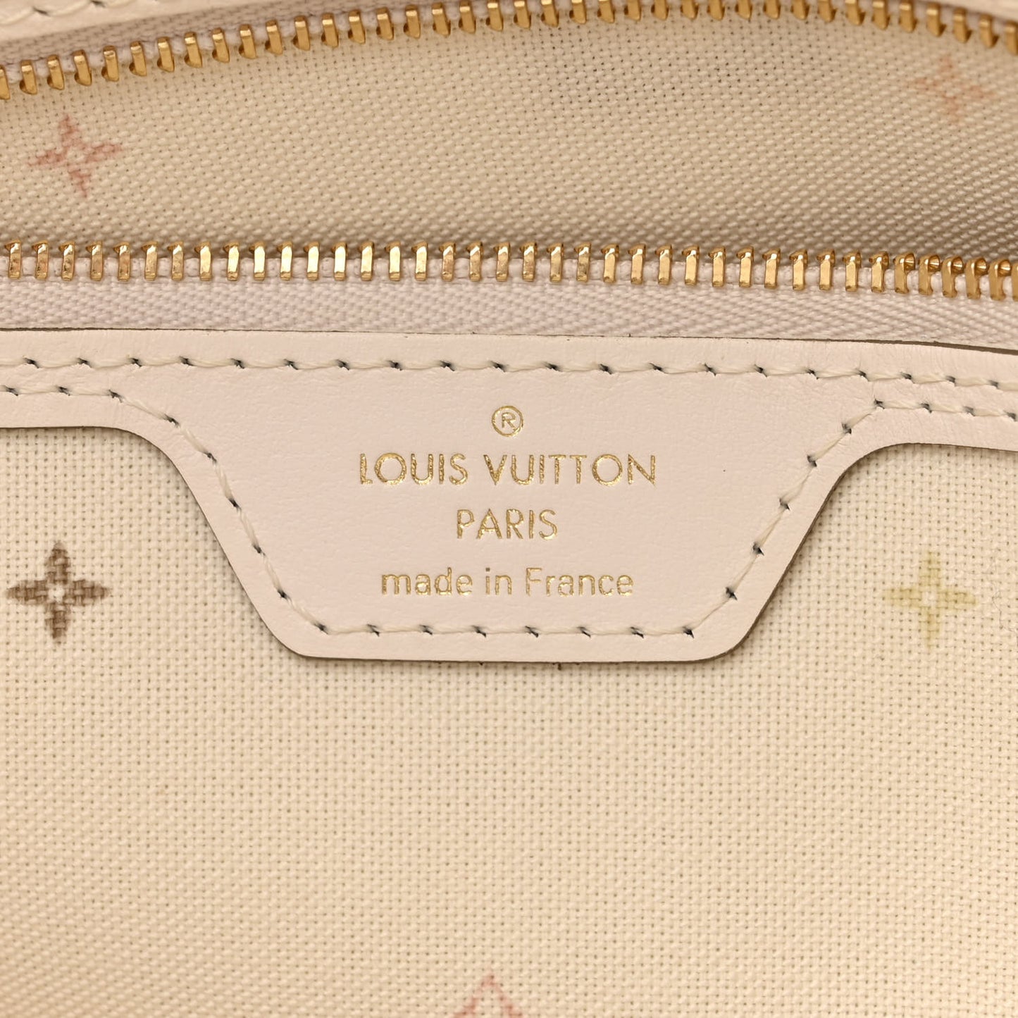 Monogram Giant Spring In The City Neverfull MM Sunset Kaki