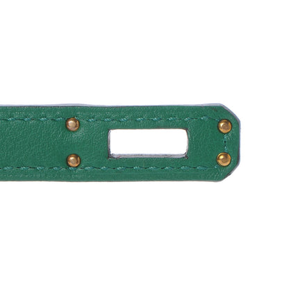 Hermes Swift Birkin 25 Vert Vertigo 9 of 30