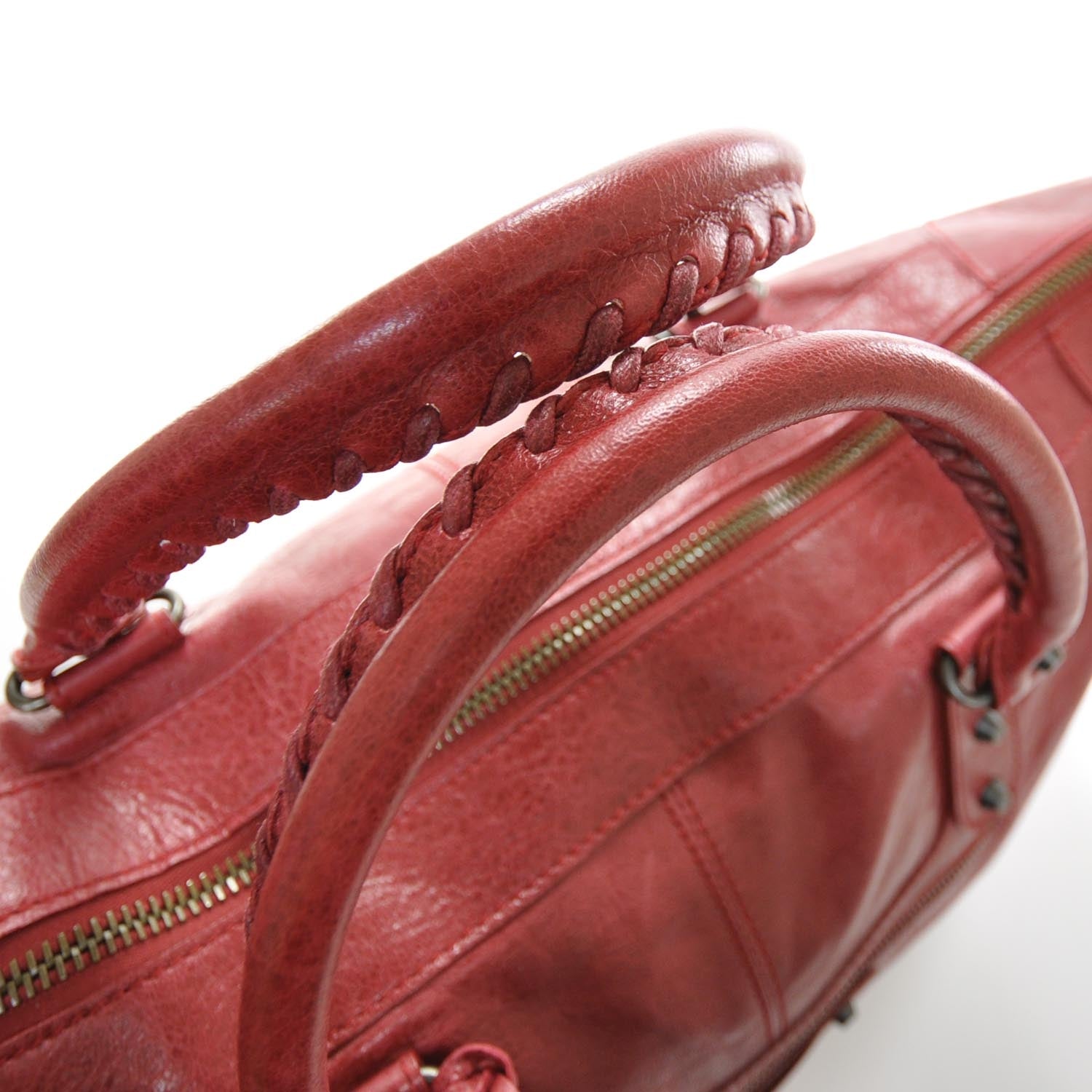 Balenciaga Agneau Weekender Sang 4 of 10