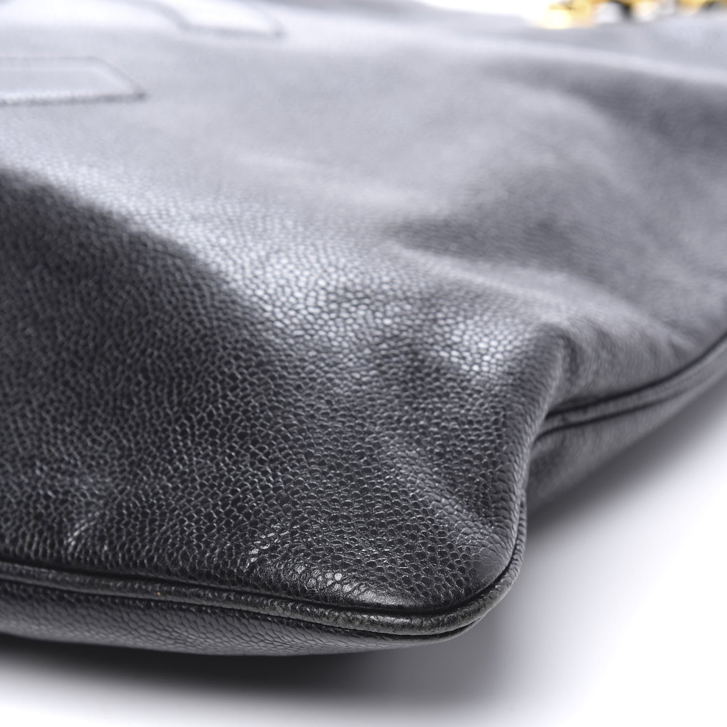 Chanel Caviar CC Shoulder Bag Black 10 of 11