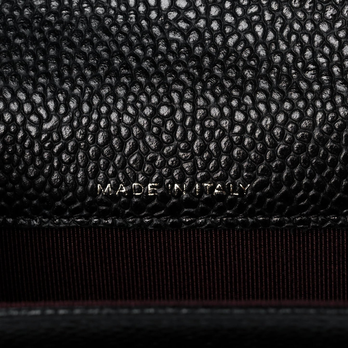 Caviar Quilted Flap Card Holder Wallet Black