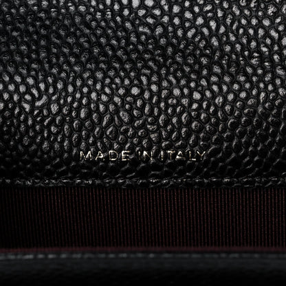 Chanel Caviar Quilted Flap Card Holder Wallet Black 12 of 16