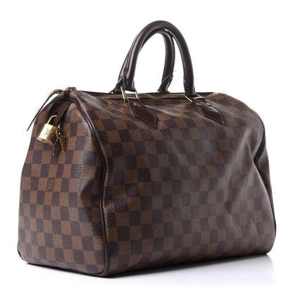 Louis Vuitton Damier Ebene Speedy 30 3 of 12
