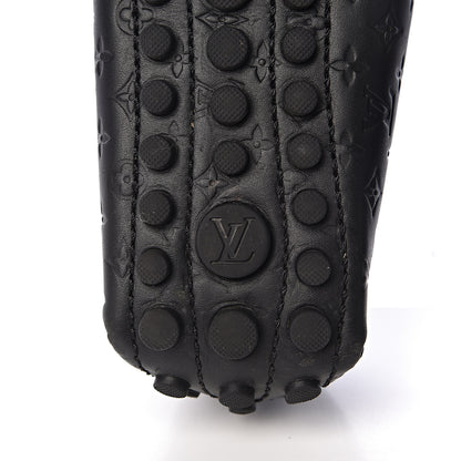 Louis Vuitton Empreinte Gloria Loafers 37.5 Black 8 of 10