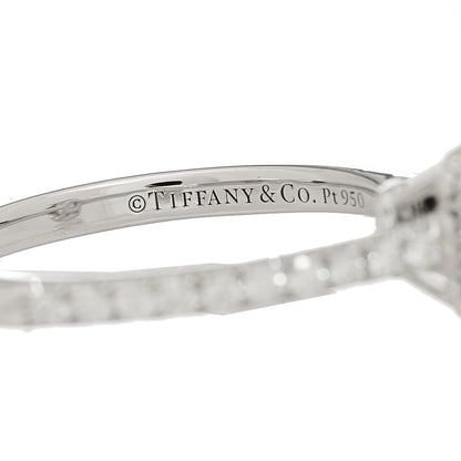Tiffany Platinum Diamond .20ct Soleste Emerald Cut Engagement Ring 48 4.5 5 of 6