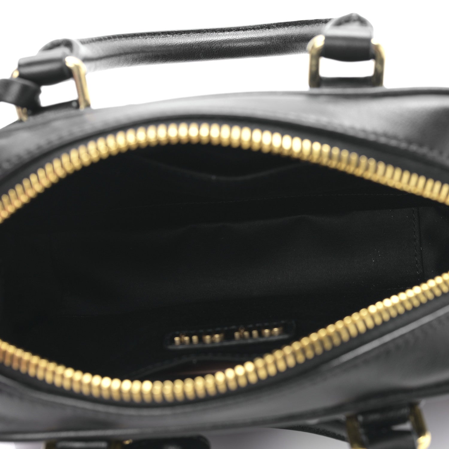 Miu Miu Nappa Matelasse Small Arcadie Black 5 of 9
