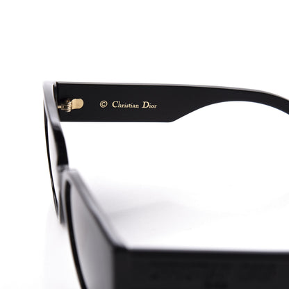 Christian Dior Acetate Square DiorID1 Sunglasses Black 5 of 11