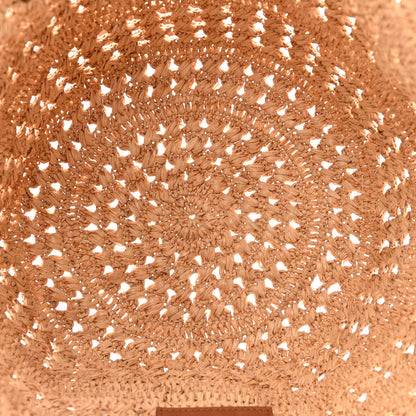 Saint Laurent Raffia Calfskin Small Panier Tote Naturel 5 of 10