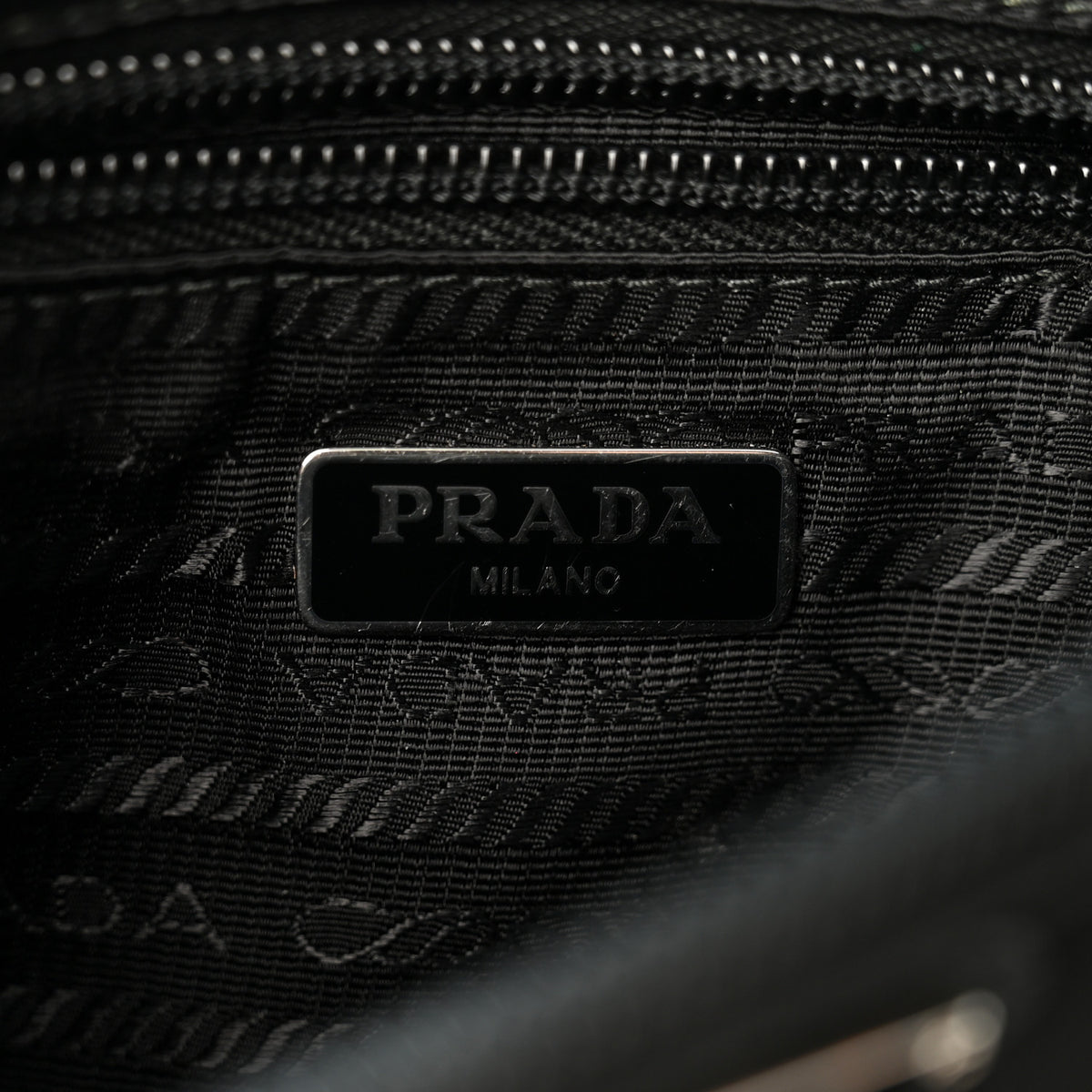 Prada Re-Nylon Vela Pouch Black 7 of 10
