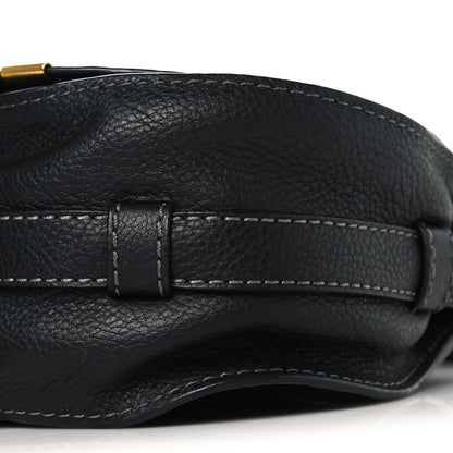 Chloe Calfskin Mini Marcie Round Crossbody Bag Black 9 of 9