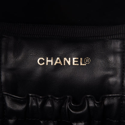 Chanel Patent Vanity Cosmetic Case Black 6 of 16